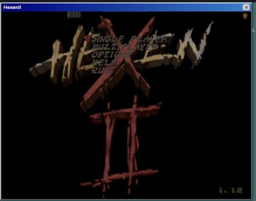 Hexen II, as PRISM draws it