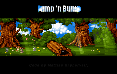 Jump 'n Bump (DOS), as PRISM draws it