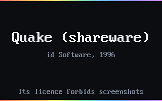 Quake (shareware), as PRISM draws it