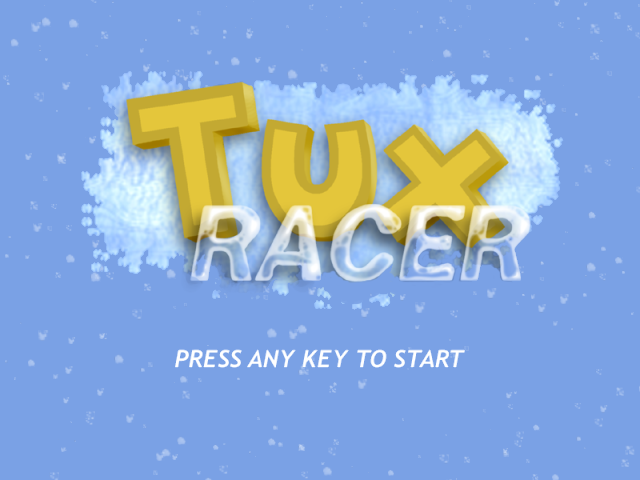 Tux Racer, as PRISM draws it